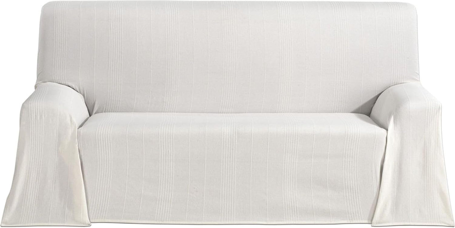 Couvre-lit multifonctionnel ECOMMERC3, taille 300 X 260 cm, pour canapé ou lit, couvre-lit multifonctionnel bleu, décoratif pour canapé, lit, jeté de canapé, léger et élégant, bleu Lits et couvertures Besuche den ECOMMERC3-Store Ekrü 180X260 Cm