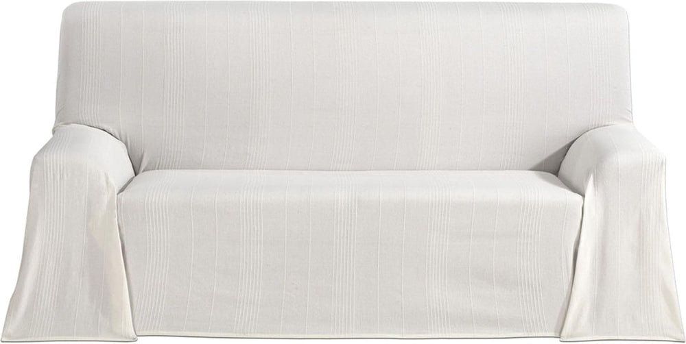 Couvre-lit multifonctionnel ECOMMERC3, taille 300 X 260 cm, pour canapé ou lit, couvre-lit multifonctionnel bleu, décoratif pour canapé, lit, jeté de canapé, léger et élégant, bleu Lits et couvertures Besuche den ECOMMERC3-Store Ekrü 180X260 Cm