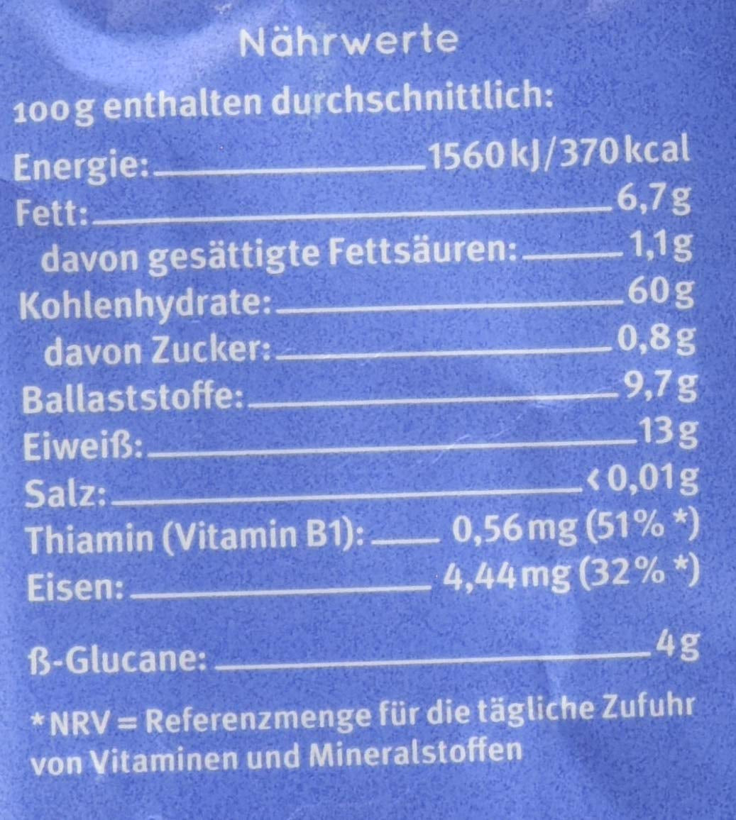 Flocons d'avoine Hof bio, 475 g