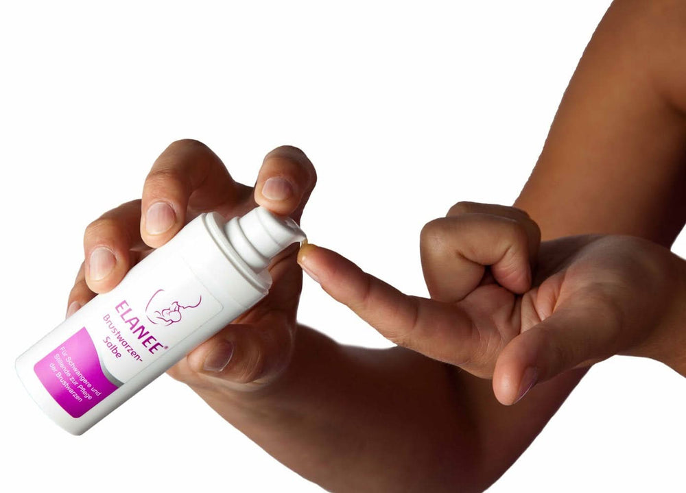 ELANEE Brustwarzensalbe Im Spender (30 Ml) - Pflegt Rissige Und Wunde Brustwarzen Vor Allem Während Der Stillzeit (402-00) Accessoires Alimentation et Allaitement Bebe Naty Shop