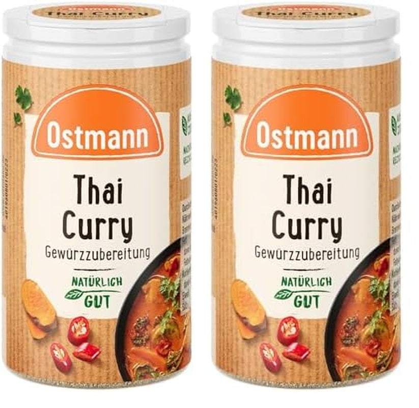Ostmann Gewürze - Curry Thaï Gewürzzubereitung | Nachfüllbare & recyclable Verpackung | 40 g dans Der Streudose