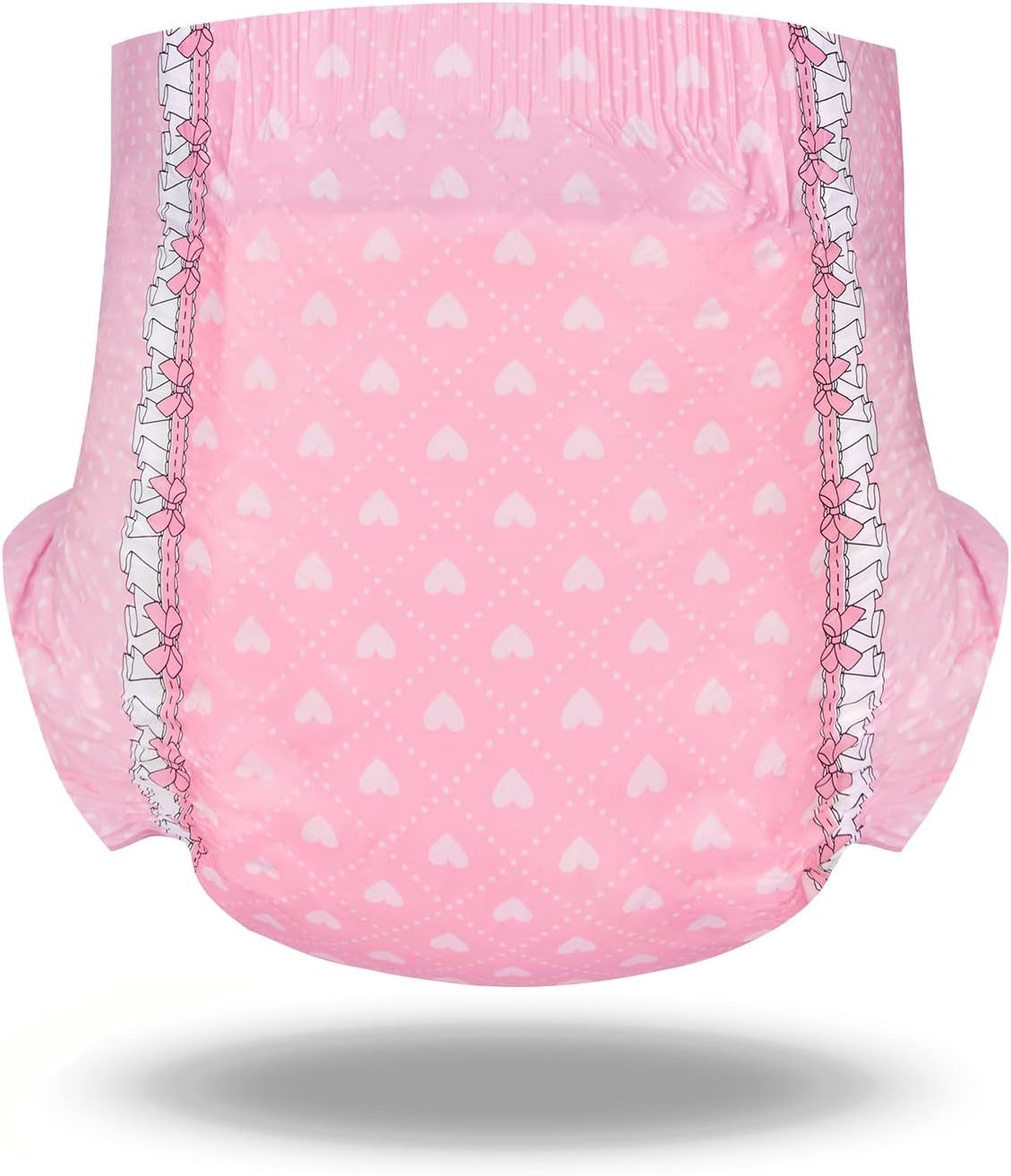 Couches imprimées pour adultes 5500-5800 ml, lot de 2 – Bébé rougissant (M)