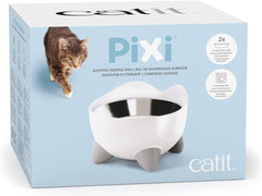 Catit Pixi est un couvre-chef ergonomique pour chats, 200 ml, blanc