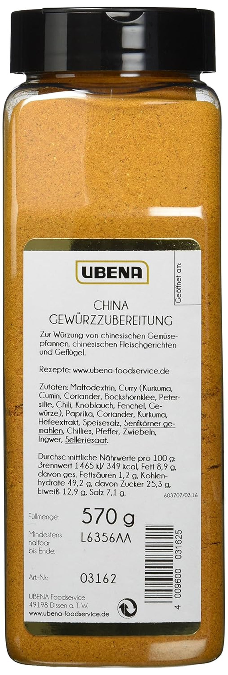 Chinagewürz, 1er paquet (1 x 570 g)