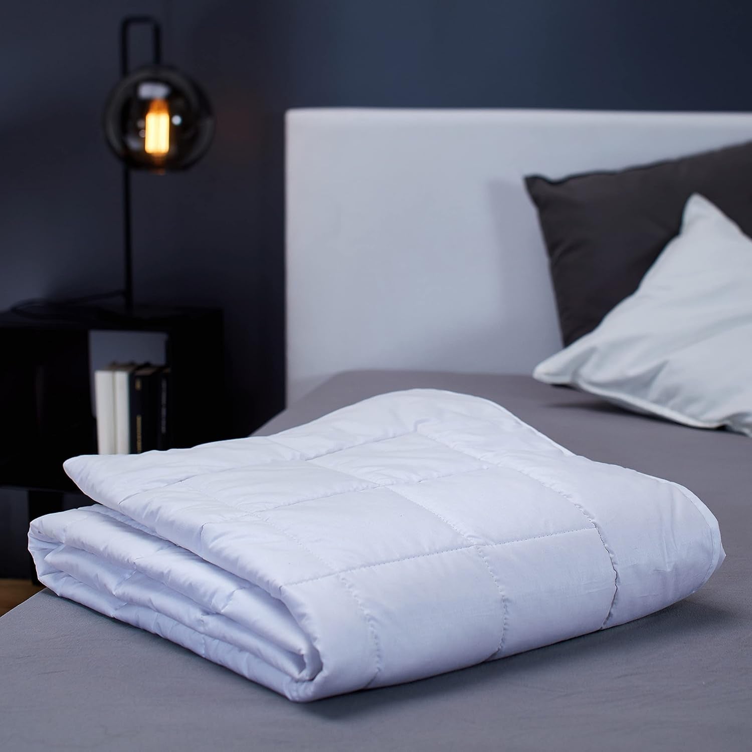 Billerbeck Simone Superlight couette - couette en soie - 135 X 200 Cm - couette d'été, couette rafraîchissante, couette d'été légère - 100% coton, blanc Couettes et couettes Naty Shop