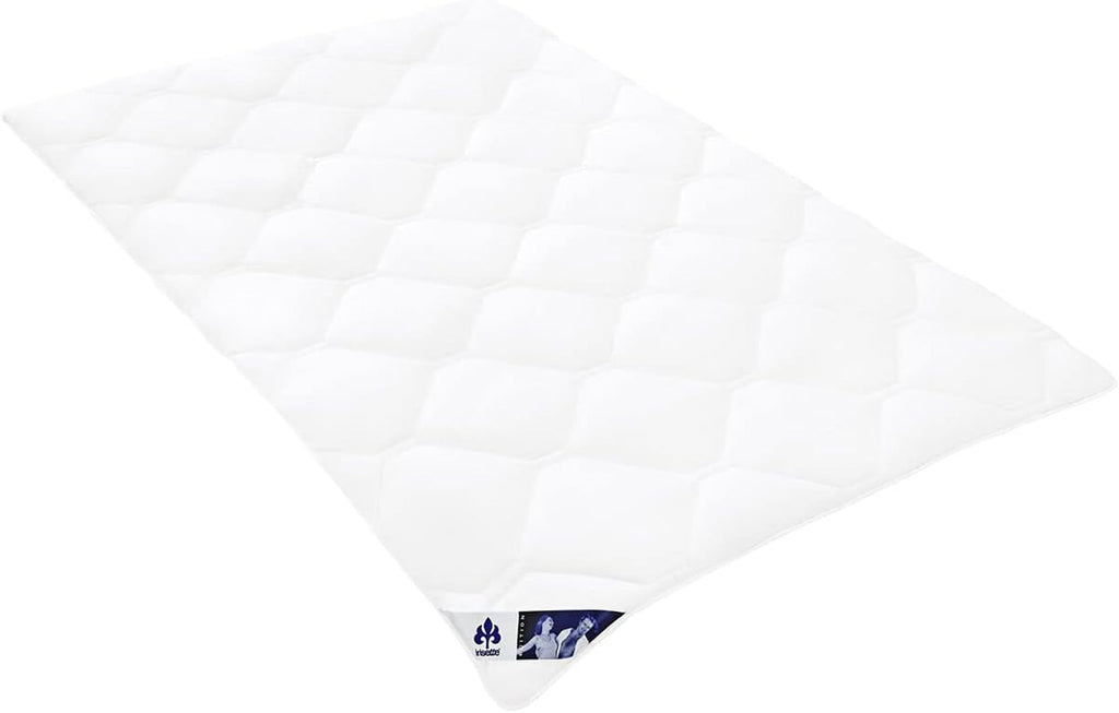 Irisette Edition Plapumă de vară - Made in Germany - Plapumă ușoară pentru vară cu capac din microfibră moale, 155 X 220 cm, certificat Ã-ko-Tex Plapumi si pilote Naty Shop 155 X 220 Pătură ușoară de vară