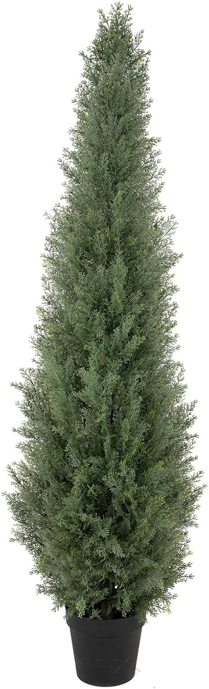 150 Cm Künstlicher Zedernbaum Uv-Beständig, Künstliche Formschnittbäume Mit Vollen Und Realistischen Blättern, Künstliche Pflanzen Für Die Eingangstür, Veranda, Terrasse, Balkon
