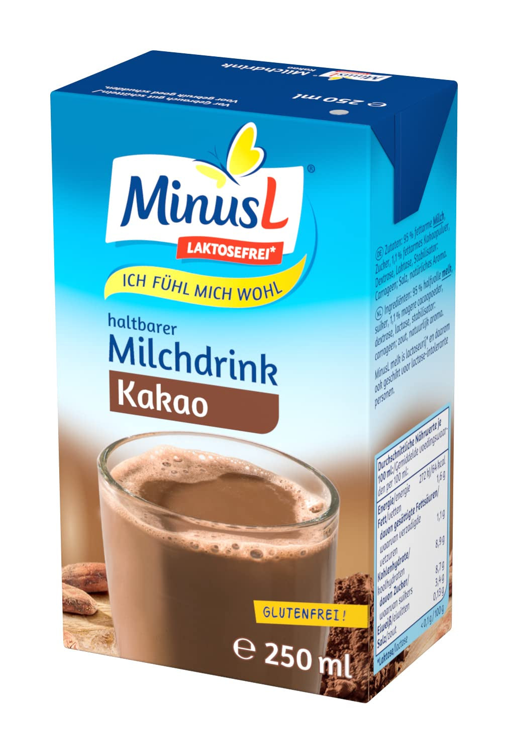 Lait au chocolat, 250 ml