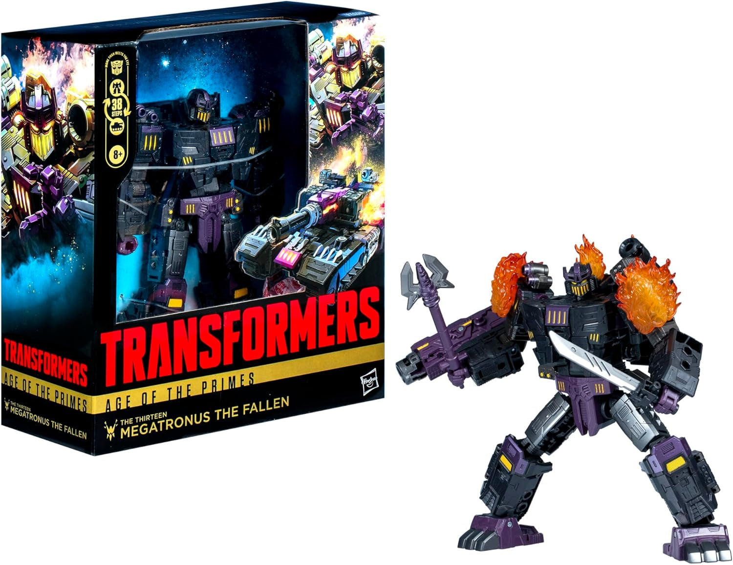 Transformers Age of the Primes Leader-Class les Treize Megatronus les figurines déchues Naty Shop