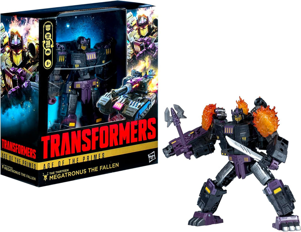 Transformers Age of the Primes Leader-Class les Treize Megatronus les figurines déchues Naty Shop
