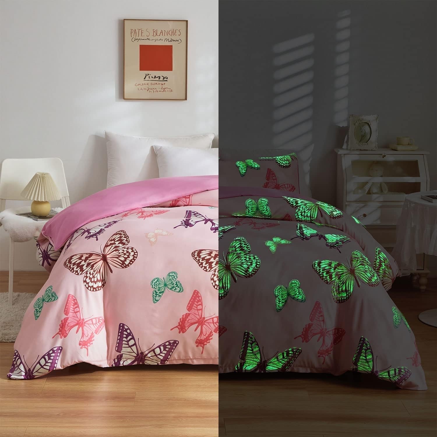 Parure de lit Gamer pour jeunes 155 x 220 cm, housse de couette pour enfants, adolescents, hommes, jeux vidéo, décoration réversible, housse de couette, vert, contrôleur de jeu rétro, housse de couette blanche Luxus, 2 pièces