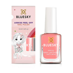 Vernis à ongles Bluesky Kids - Coquillage, Corail. Vernis à ongles facile à décoller, non toxique, à base d'eau, sans glissement, pour enfants, 5 ml