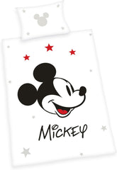 Linge de lit Mickey Mouse, réversible, 100% coton Linge de lit - enfant Naty Shop Default Title