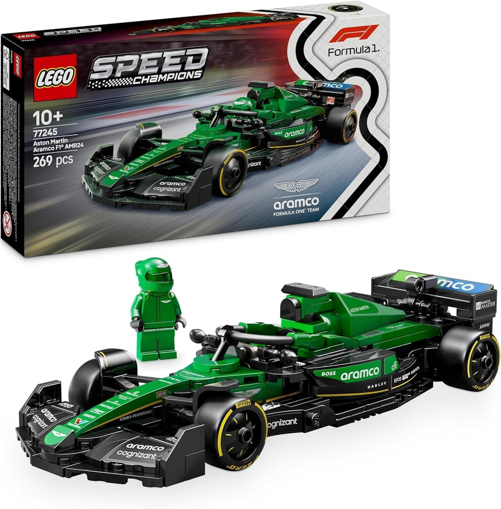 LEGO Speed Champions Voiture de course Mercedes-Amg F1 W15 - Jouet figurine de Formule 1 - Modèle de voiture à collectionner et à construire - Cadeau pour garçons et filles à partir de 10 ans ou fans adultes 77244 Jeux de construction Besuche den LEGO-Store Aston Martin Aramco F1 Amr24 Voiture de course 77245
