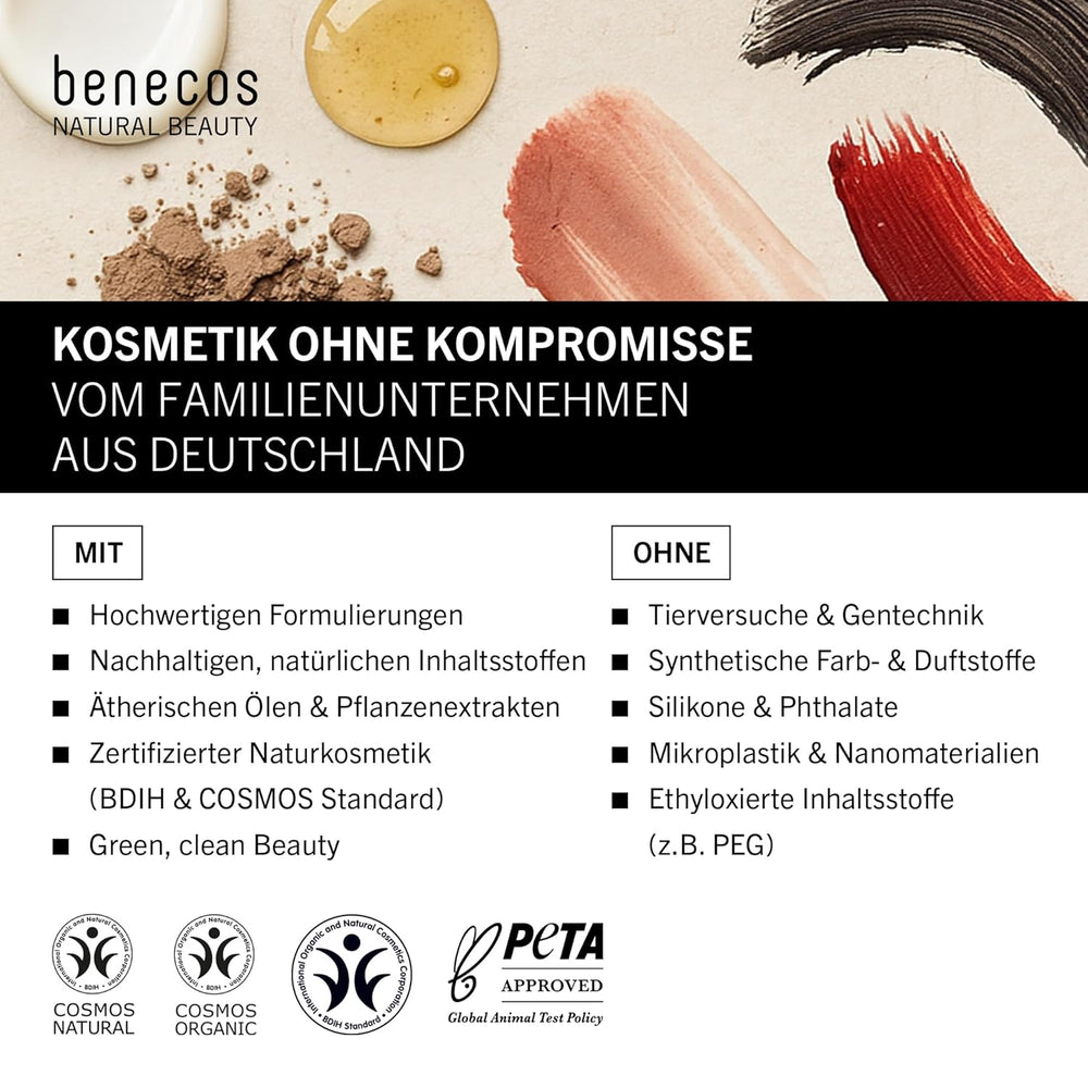 Benecos 20-Free vernis à ongles végétalien, rouge vintage - vernis à ongles à base de plantes - séchage rapide et longue durée - perméable à l'eau - enrichi en biotine - 5 ml