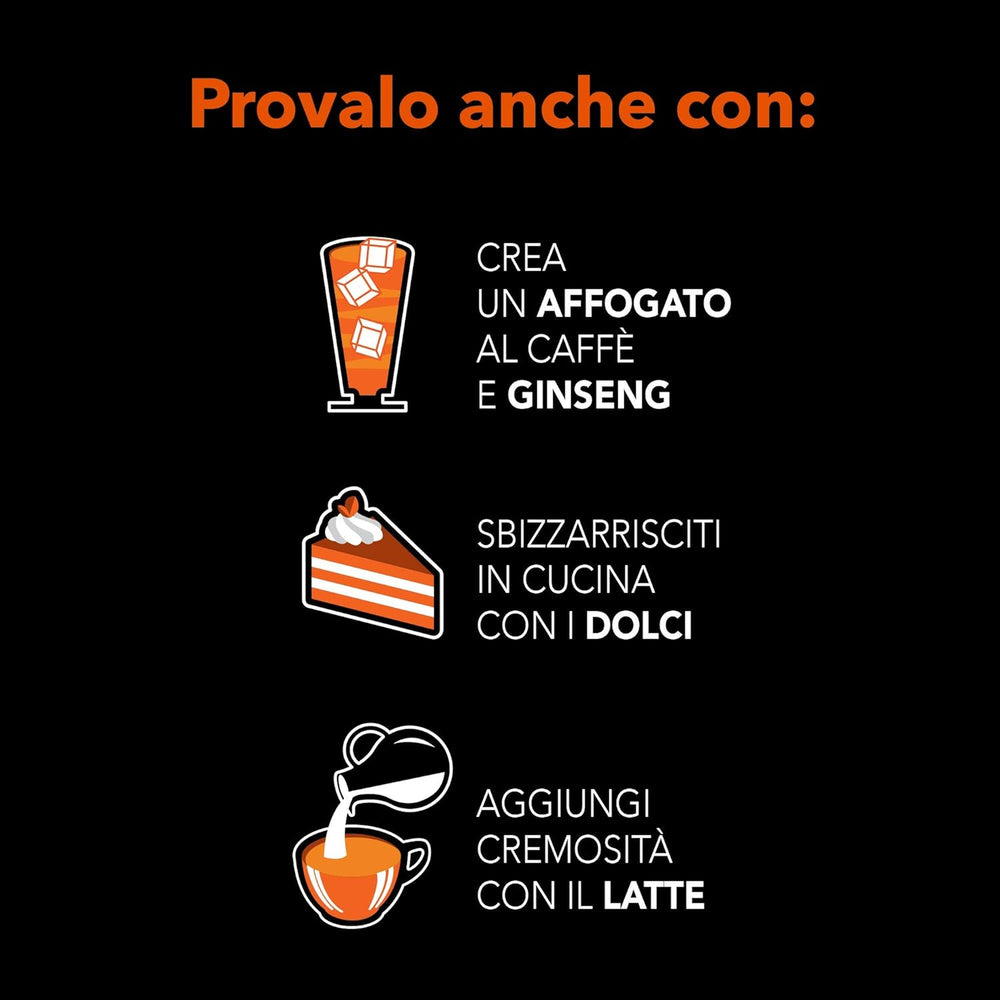 - 1 Emballage de 500 Gr de Ginseng avec Brauner Canhrzucker-Löslichem Kaffeepulver zum Süßen, Ideal zum Adden zu Heißem Wasser, Glutenfrei, Laktosefrei et Gentechnikfrei