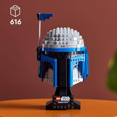 LEGO Star Wars 75408 Casque Jango Fett - Ensemble de construction Mandalorien pour adultes - Modèle avec support, plaque signalétique et antenne réglable - Cadeau pour les fans de L'Attaque des Clones Besuche den LEGO-Store