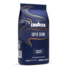 Lavazza Super Crema Espresso Bohnen - Sac de 2,2 lb (paquet de 6)