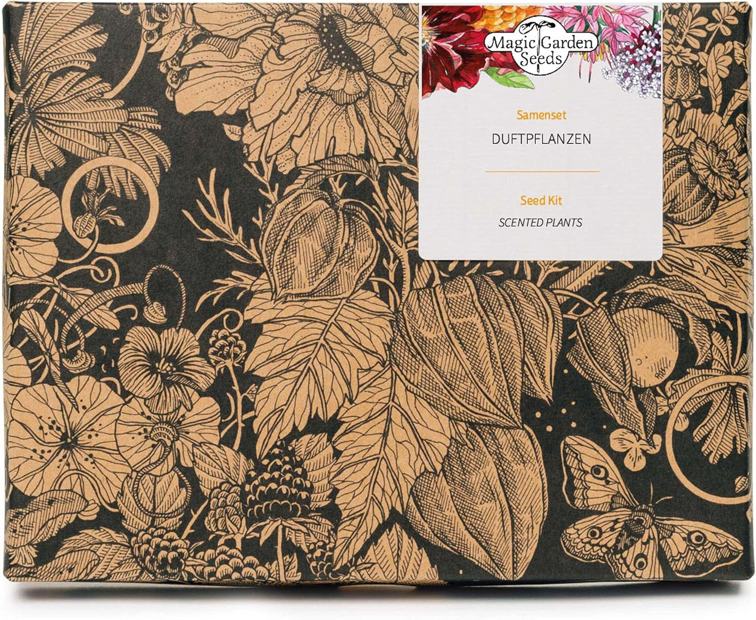 Plantes parfumées - coffret cadeau avec graines et 6 plantes aux fleurs joliment parfumées