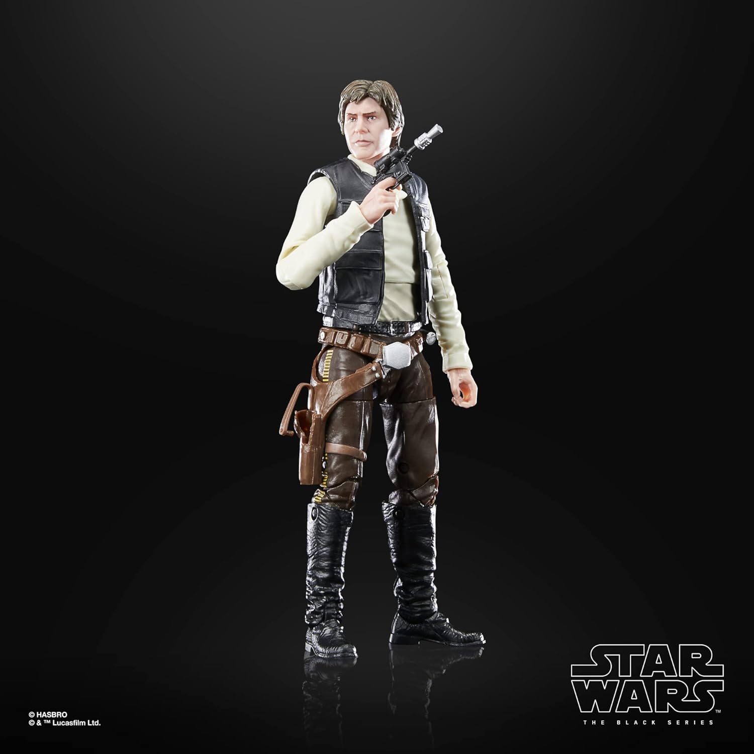 Star Wars Black Series Han Solo, figurine d'action de 15 cm de haut Zu Wars : Le retour du chevalier Jedi Figurines Naty Shop
