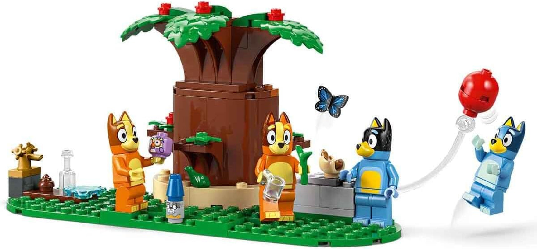 LEGO Bluey: Blueys Haus - Modulares Spielzeug mit Räumen, Garten, 4 Minifiguren und Zubehör - Geschenk zum Geburtstag für Mädchen & Jungen ab 4 Jahren oder Fans der TV-Serie - 11203