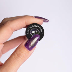 Vernis à ongles UV Semilac 825 Cyber ​​​​Violet 7 ml