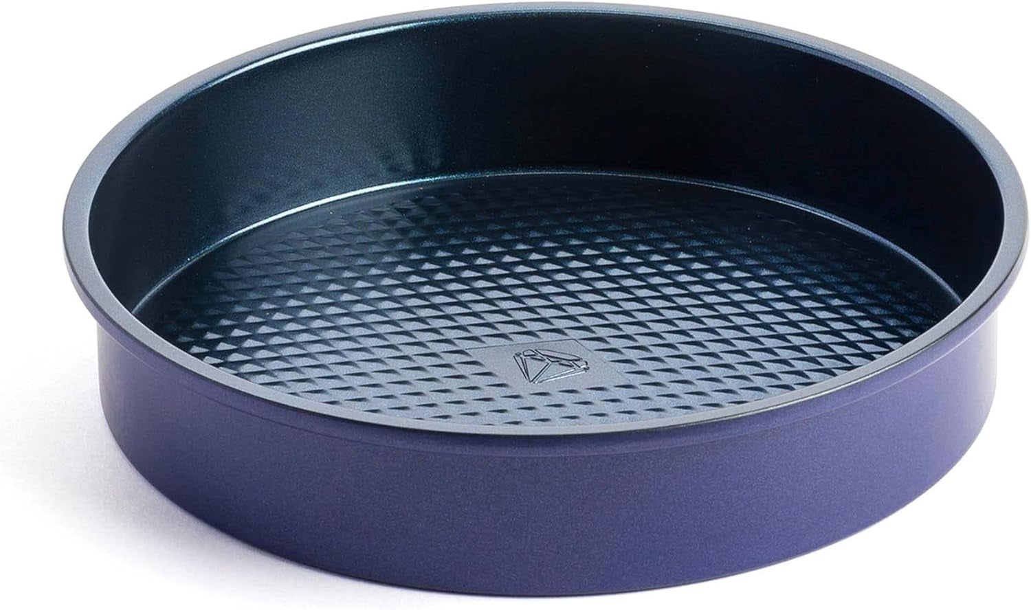 Blue Diamond Bakeware 12Er Muffinform Mit Antihaftbeschichtung, Blau Moules et plaques à pâtisserie Naty Shop Runde Kuchenform