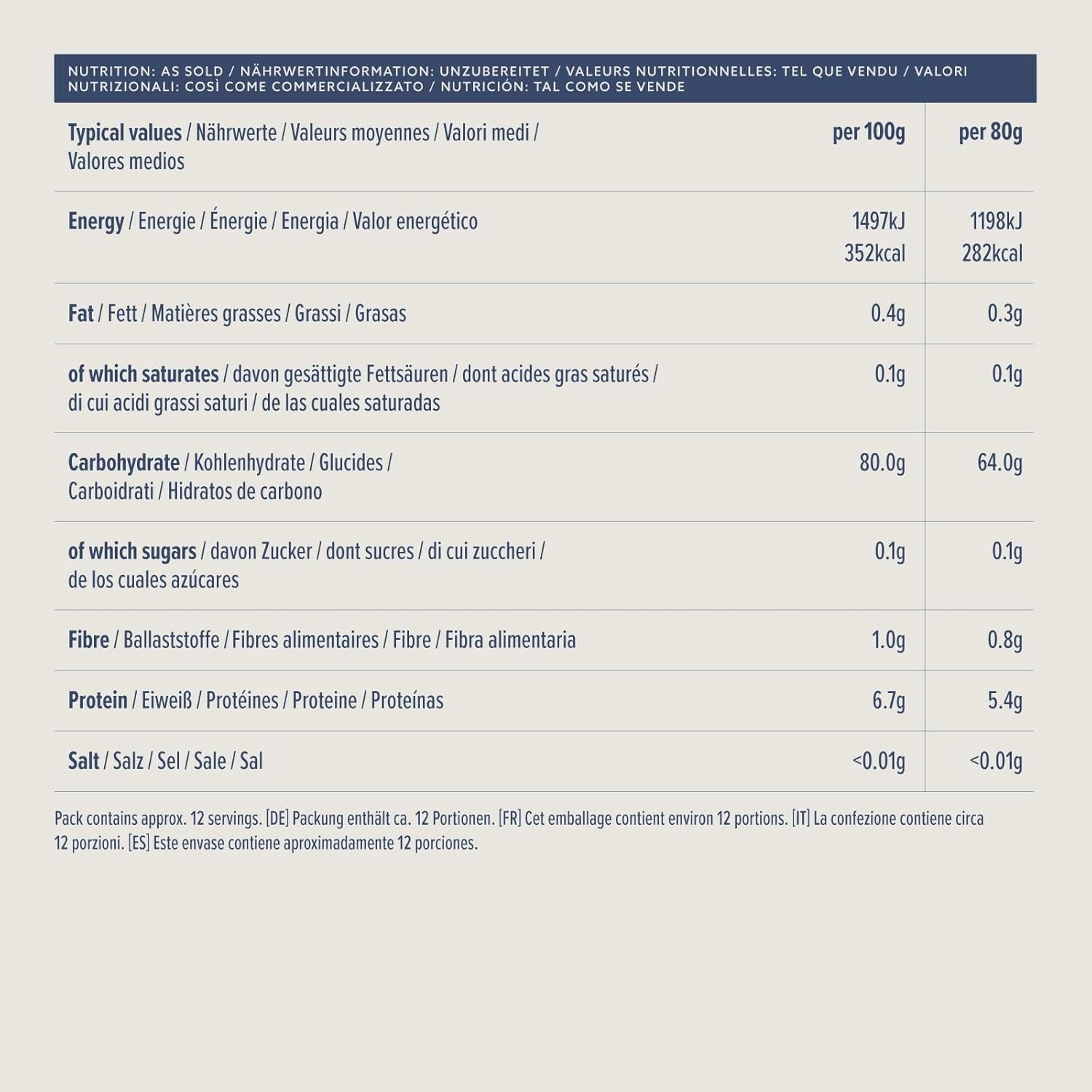 Riz à grains courts d'Amazonie, 1 kg