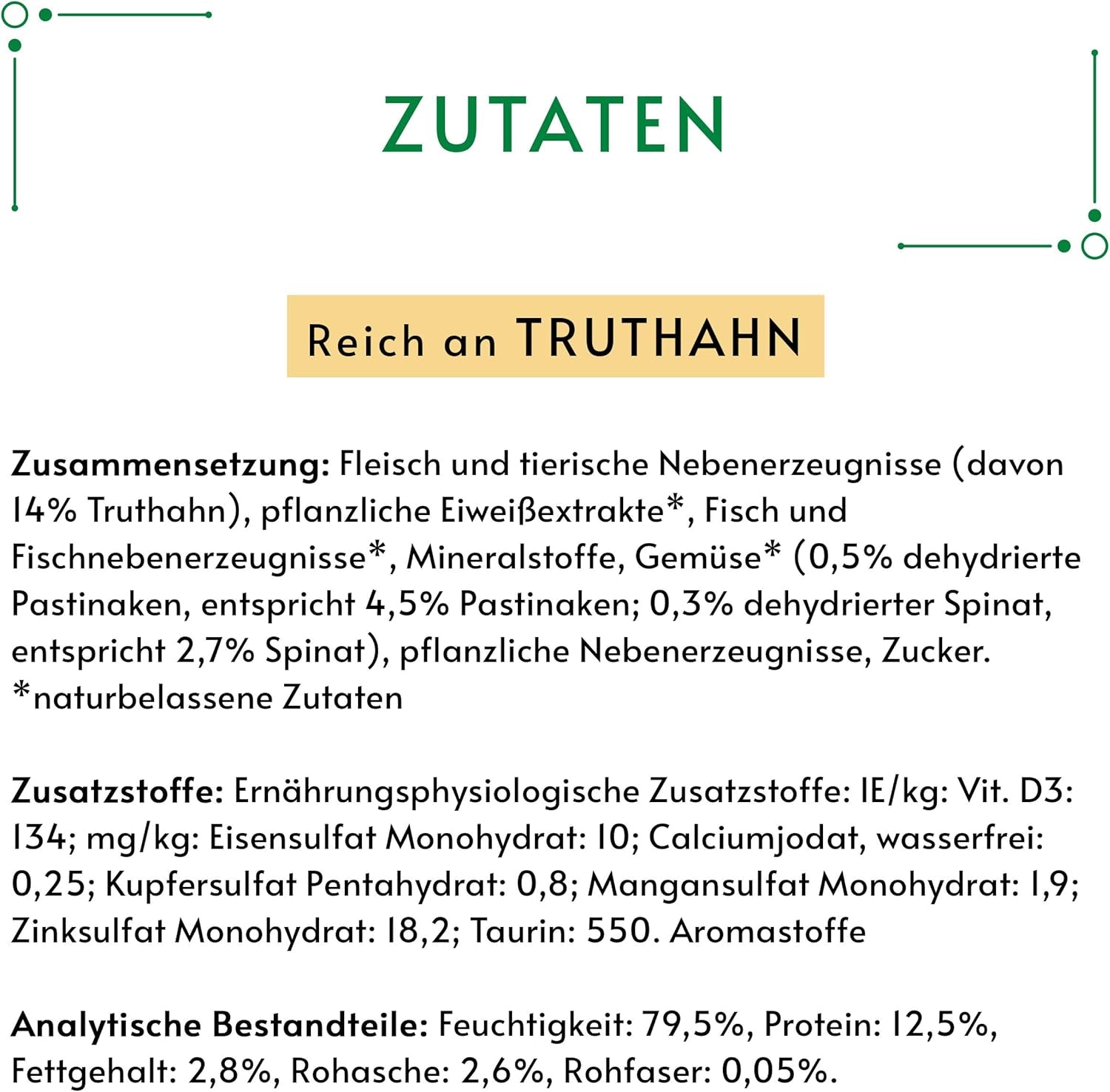 Gourmet Nature's Creation Nourriture humide pour chat en gelée, dinde naturelle, paquet de 12 (12 x 85 g)
