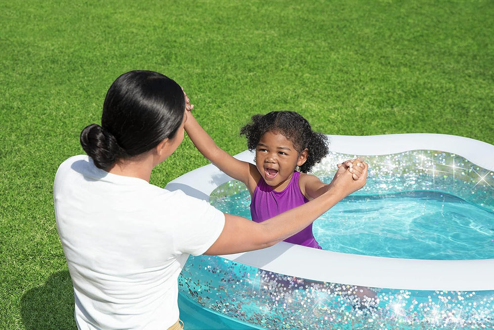 Piscină pentru copii Bestway Sparkle Shell 150 x 127 x 43