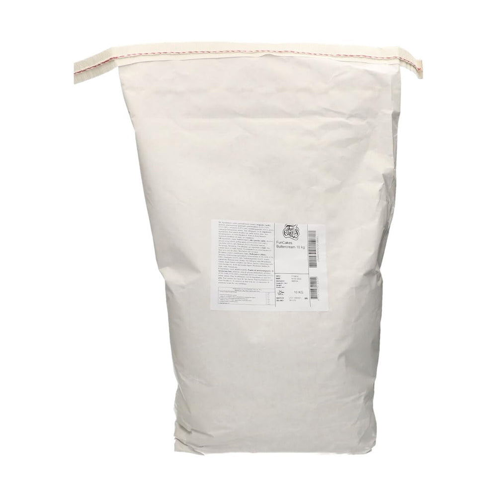 Funcakes Mix Für Buttercreme: Einfach Zu Berübenen, Cremig, Perfekt Zum Dekorieren, Abdecken Und Füllen Von Kuchen, Belag Auf Cupcakes, Halal., 1 Kg Mélange pour la pâtisserie et la cuisson Naty Shop 10 Kg Buttercreme