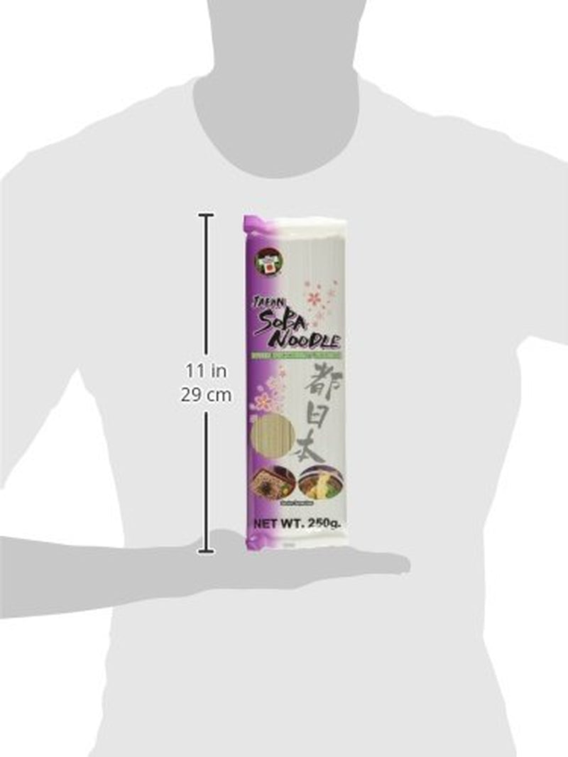 Nouilles de sarrasin Miyako, sèches (Soba), paquet de 12 (12 x 250 g)