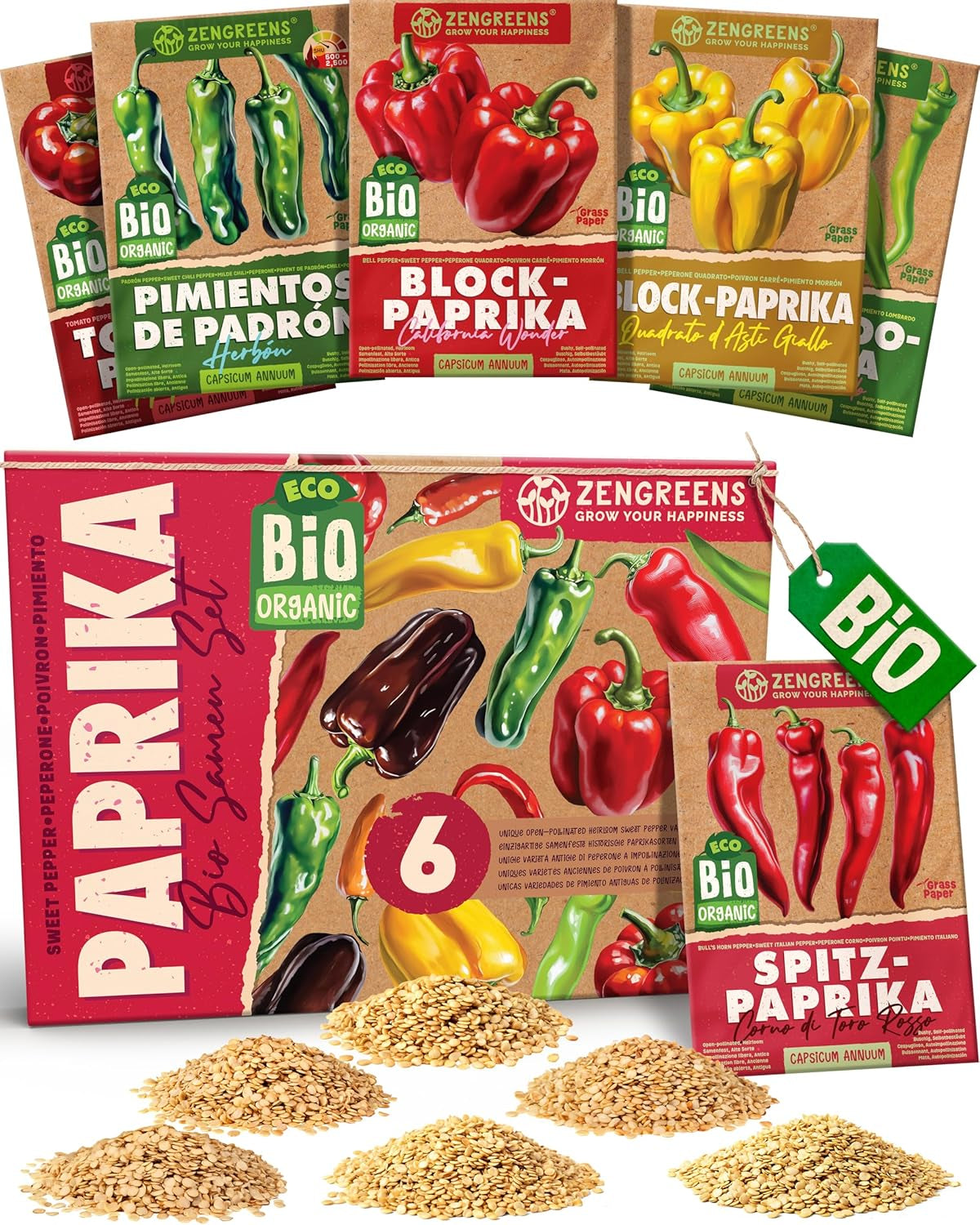 Graines de tomates biologiques dans un ensemble de 10 à 10 graines de tomates pour une culture facile dans le jardin, le balcon ou le parterre surélevé - Graines de plantes - Semis