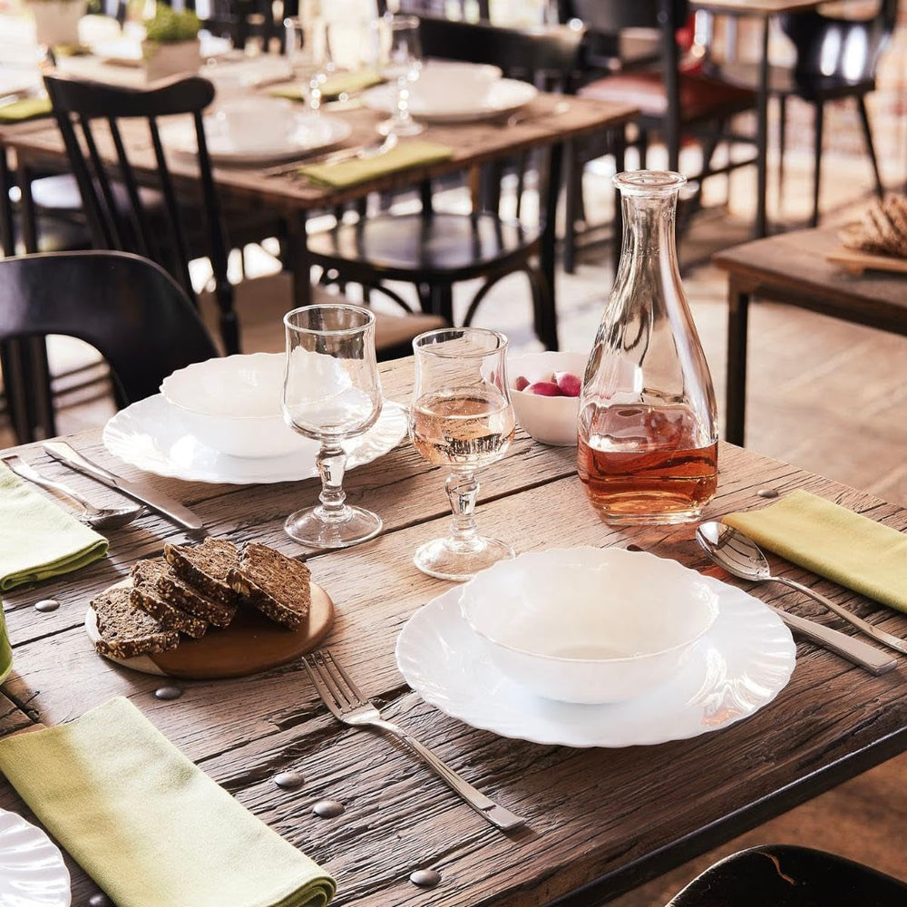 Service de table Dajar, blanc Services de table Naty Shop