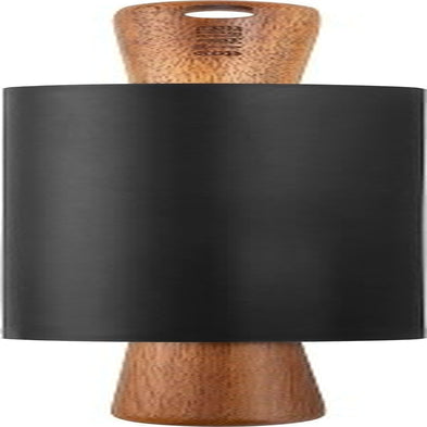 Rouleau à pâtisserie STAUB, Longueur : 45 cm, Largeur de rouleau : 26 cm, Silicone noir sans BPA et bois d'acacia, Manche ergonomique, Noir et marron