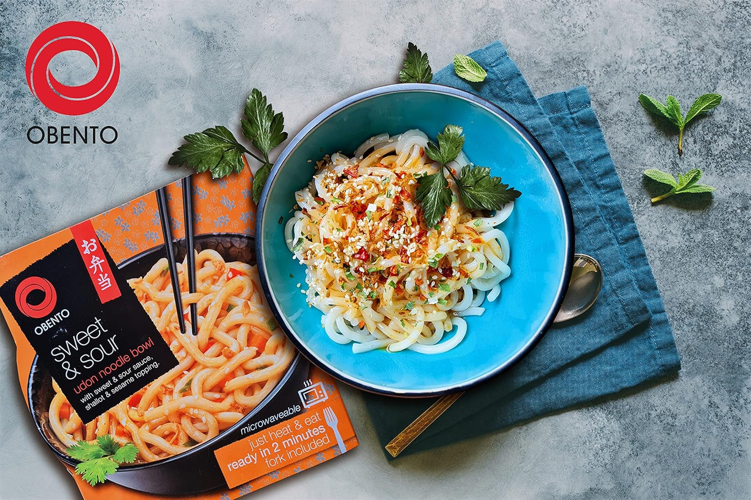 Bol Udon aigre-doux, plat prêt à micro-ondes, 240 g