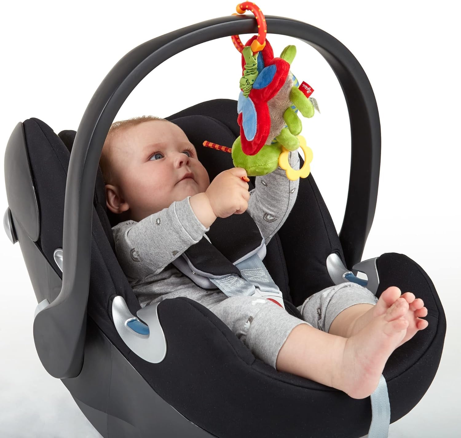 SIGIKID 42206 Pendentif papillon Activité bébé PlayQ jouet bébé fille et garçon recommandé à partir de 3 mois Jouets bébé Naty Shop