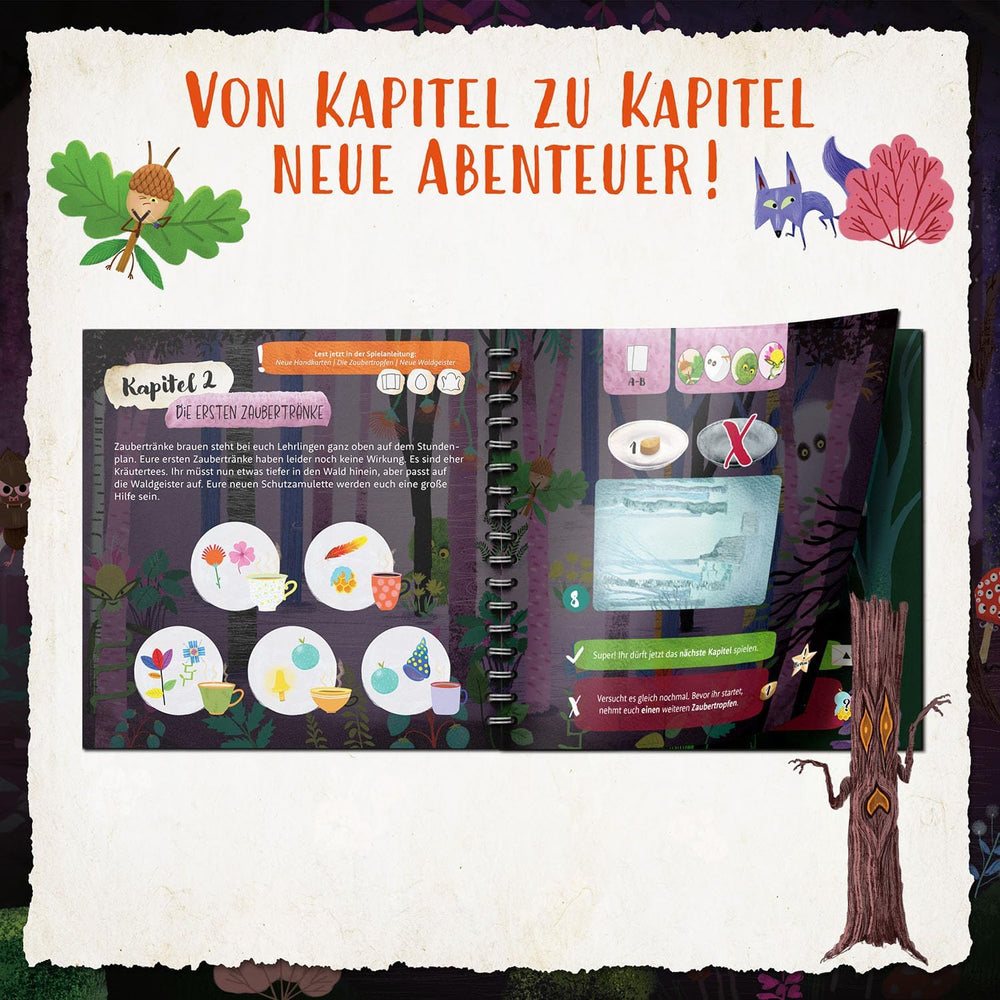 Kosmos 685027 Forêt des Ombres, Jeu coopératif pour les 2-4 ans, à partir de 7 ans, Jeu de société pour enfants, Avec un excellent matériel 3D, En 18 chapitres avec environ 15 minutes de jeu