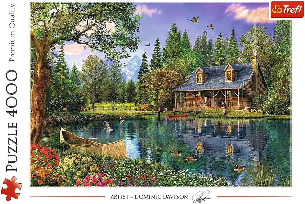 Trefl, 45005 Puzzle, Idylle de l'après-midi, 4000 pièces, Qualité premium, Pour les enfants de plus de 14 ans Puzzle Naty Shop