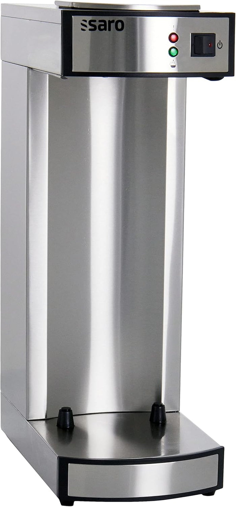 Machine à expresso Saro, avec carafe et pompe isolée en acier inoxydable – 2,2 l – temps de préparation env. 5–6 min – protection en cas de fonctionnement sans eau – 2,069 kW – modèle THERMO 24