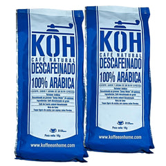 Entkoffeinierte Kaffeebohnen – 100% Arabica, Natürlich Geröstet, Wasserentkoffeiniert, 2 x 1kg Ganze Bohnen (2kg)