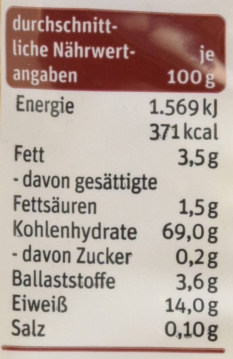 tegut... Nouilles aux Oeufs Paquet de 6 (6 x 250g)