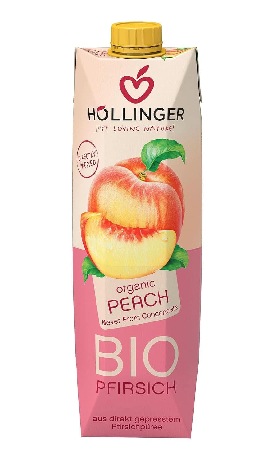 Pêche BIO, 1 litre Boissons sans alcool Naty Shop