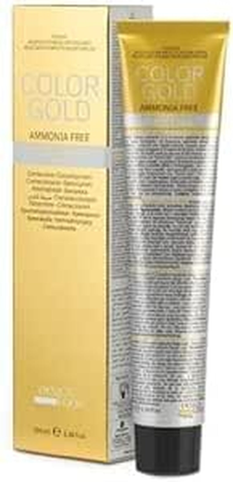 - Crème colorante Color Gold 7.0 Blond - 100 ml - Teinture capillaire professionnelle avec revêtement gris Coloration capillaire Naty Shop 8,13 Kg 100 G (1 paquet)