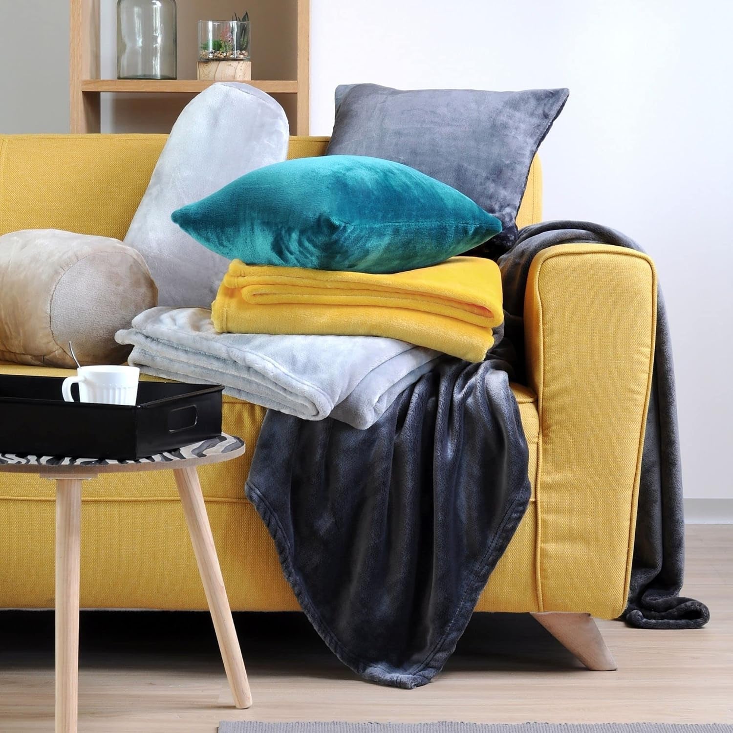 Tissu polyester câlin Lovely Casa canard 130 X 160 Cm Couettes et couettes Naty Shop