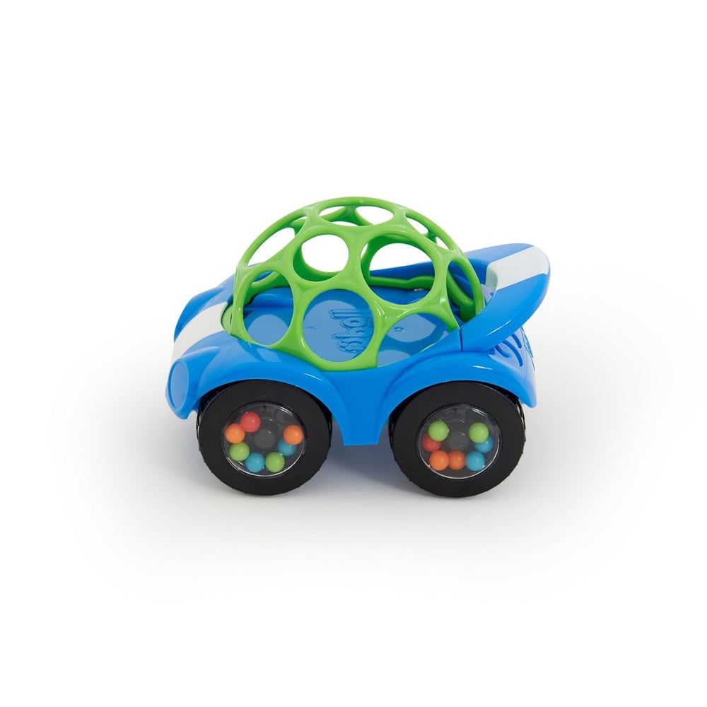 Bright Starts, Oball, Hochet jouet voiture, Jouets pour bébés vert-bleu Naty Shop