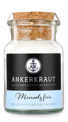 Ankerkraut Meersalz fine, reines Salz zum kochen und würzen, 170g dans Korkenglas