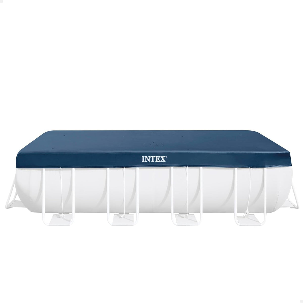 Prelată dreptunghiulară pentru piscină Intex 28037 - Prelată pentru piscină - 389 x 184 cm - Pentru piscine cu cadru dreptunghiular