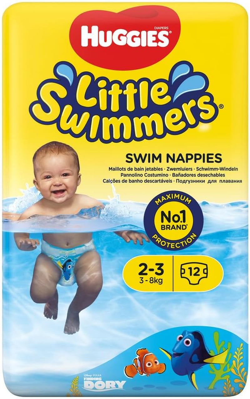 Couches de bain Huggies Little Swimmers, taille 3-4 (7-15 kg), 1 paquet de 20