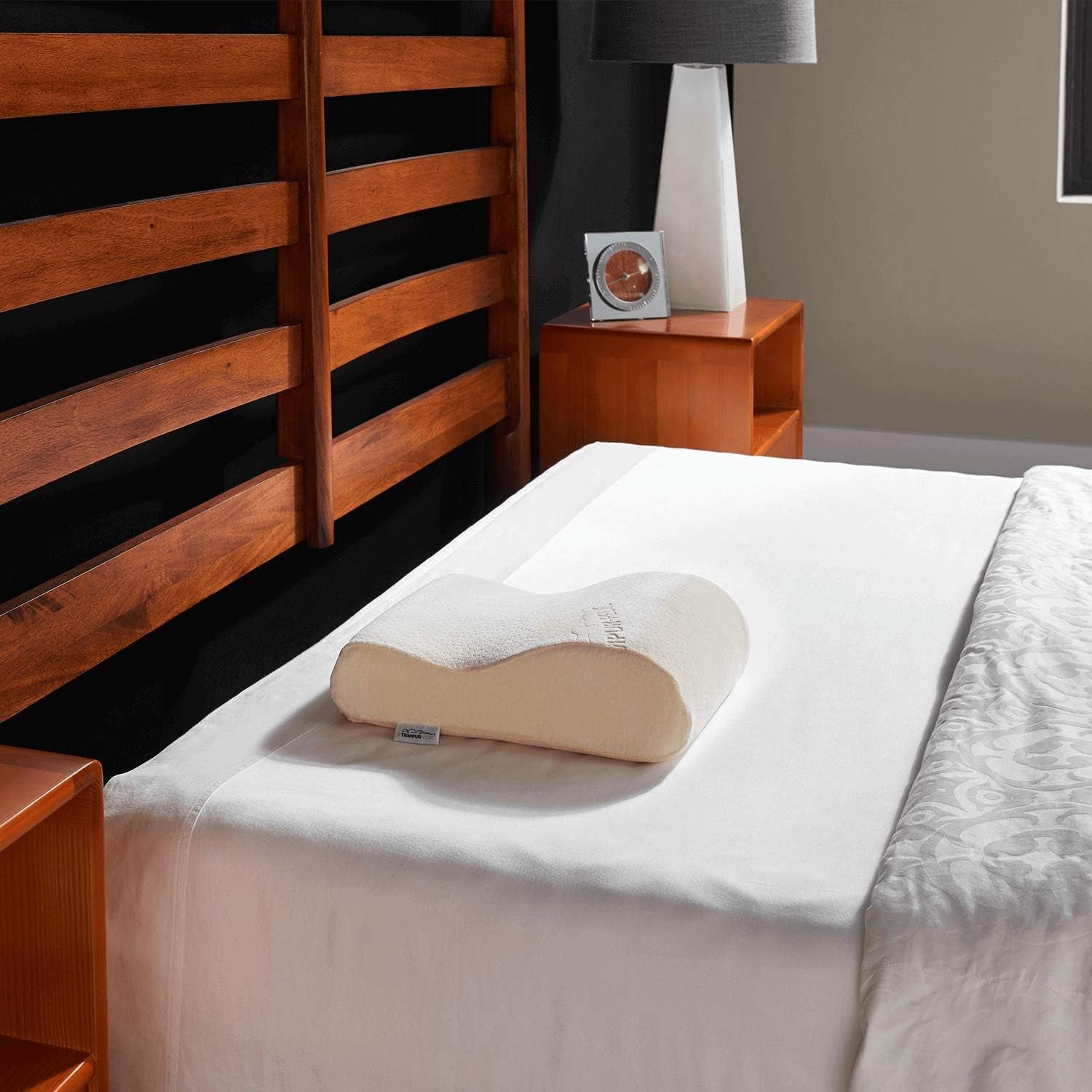 Pernă de gât TEMPUR-Travel, poliester, bleumarin